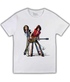 Прикольные футболки: Aerosmith на белой